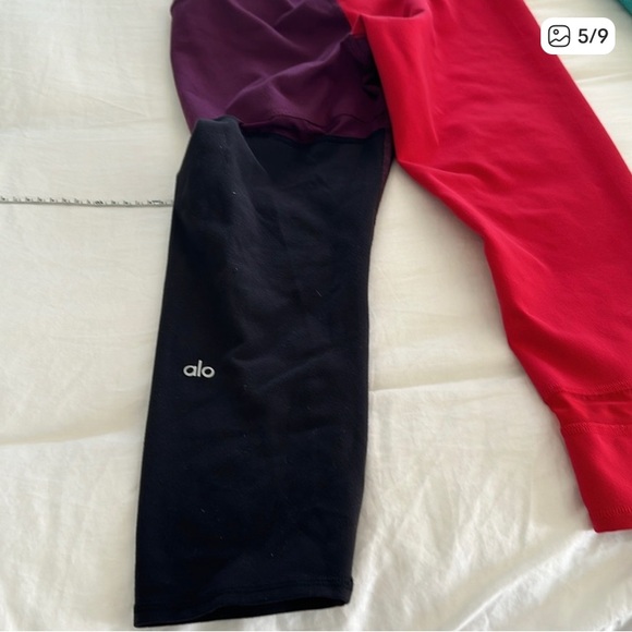 Alo tri colored leggings - Picture 3 of 10
